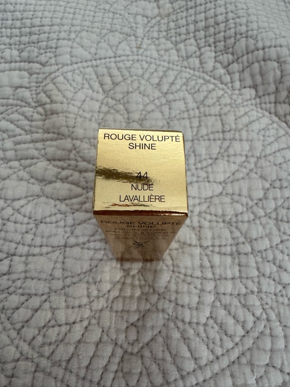 YSL ROGUE VOLUPTE SHINE - 44 Nude Lavalliere - Picture 3 of 3